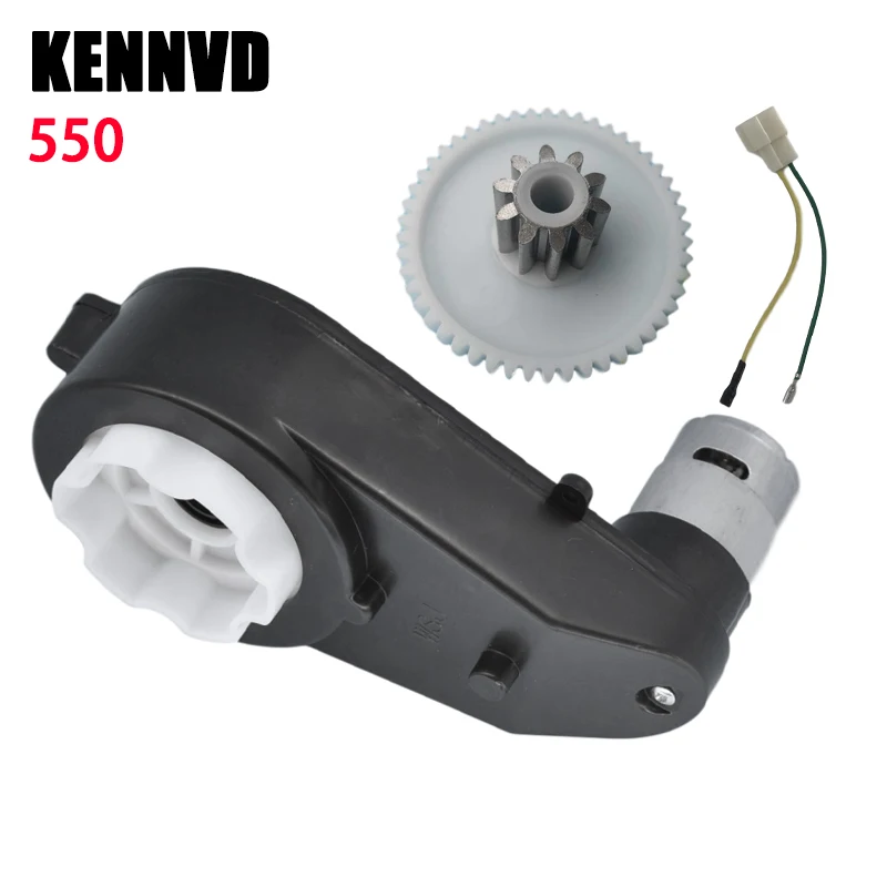 

Children Electric Car Gearbox with Motor 12V Kids Ride On Electric Car Motor Gear Box,Baby Car Reducer Gearbox 550 and 390