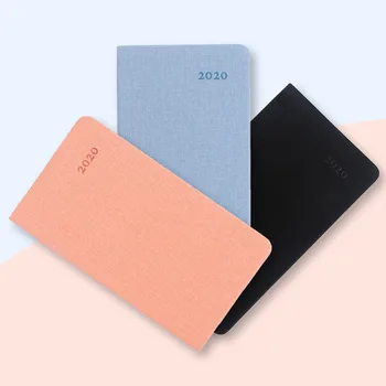 

A6 2020 Calendar Monthly Planner Daily Schedule Plan Notebooks with 52 Pages for Home Office Students Supplies