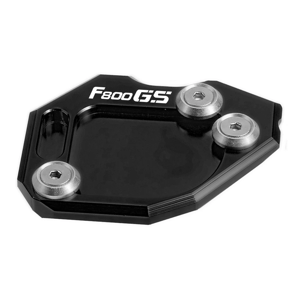 Main Side Stand Cover CNC Kickstand Support Pad Support For BMW F800GS F800 GS F 800 GS 2008 2009 2010 2011 2012 2013 2014 2015