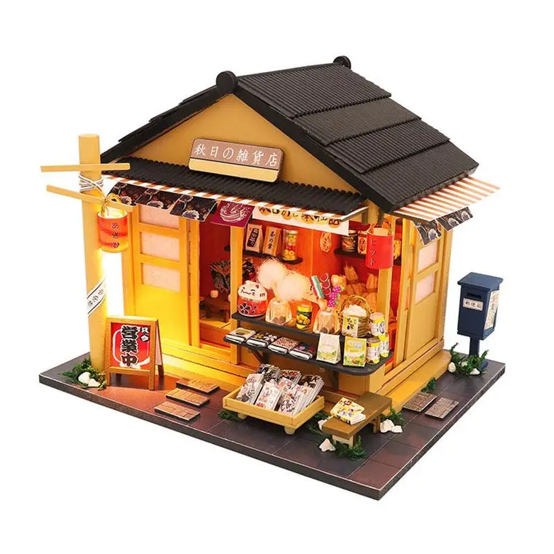 Japanese Grocery Store DIY 3D Dollhouse