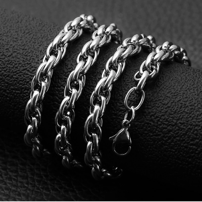 

2020 New Design Multi Circle Chain Necklaces For Women Hip Hop Jewelry Exaggeration Chunky 55cm Stainless Steel Choker Female