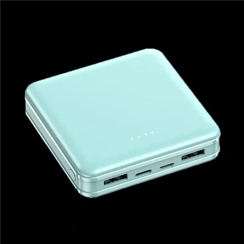 Mini Power Bank 50000mAh External Battery for Travel, Outing Portable Charger 2USB Interface One-way Fast Charging Power Bank best power bank Power Bank