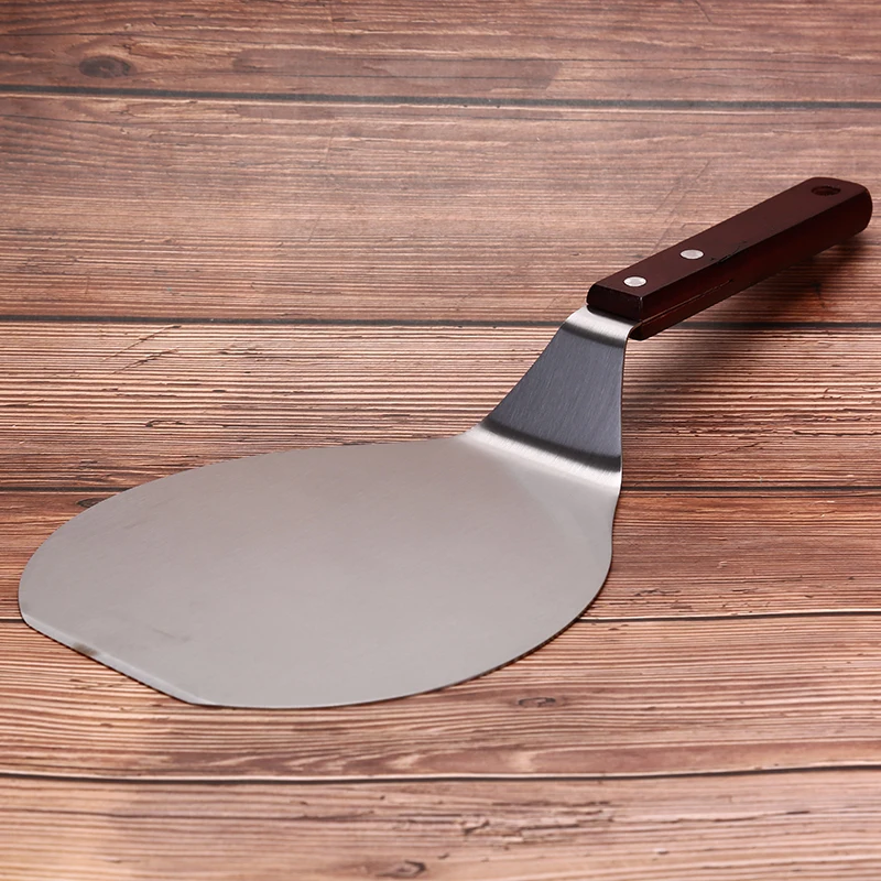 Pizza bakeware Pastry Tools 1 Piece Stainless Steel Anti-scalding Pizzas Spatula Cake Shovel Kitchen Accessories