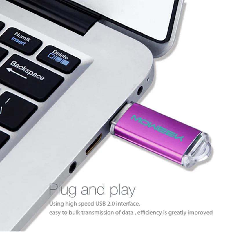 Moweek, мини USB флеш-накопитель, реальная емкость, 4 г, 8 г, 16 г, 32 г, 64 г, флеш-диск usb 2,0, миниатюрная Высококачественная USB карта памяти, металлический u-диск