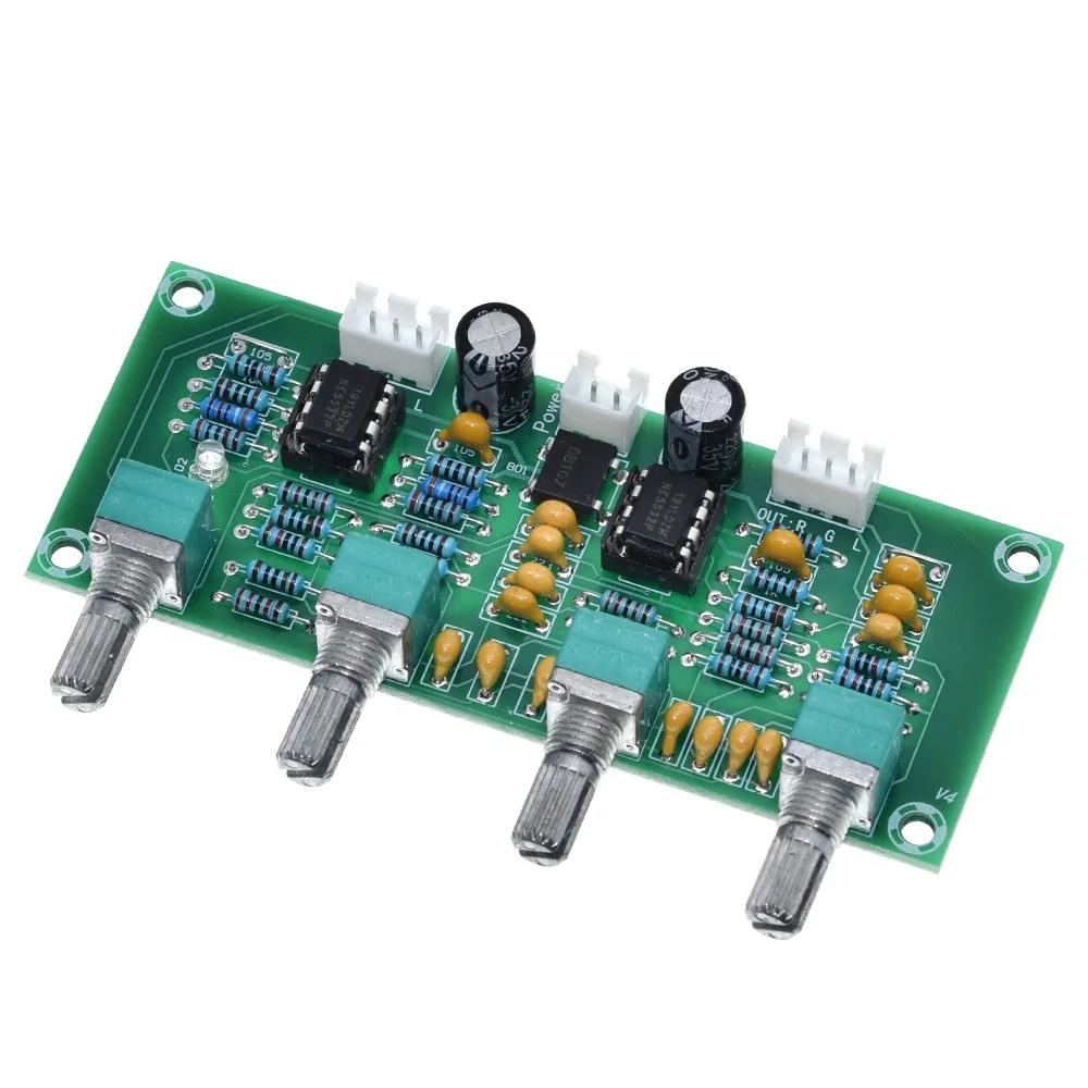 XH-A901 NE5532 Tone Board preamp Pre-amp With treble bass volume adjustment pre-amplifier Tone Controller For amplifier Board