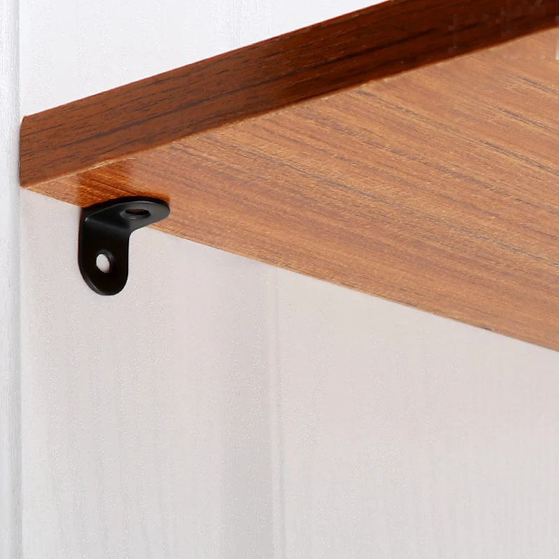 L-Shaped Angle Brackets 4Pcs/Lot Thicken Stainless Steel Right Angle Corners Brace Fixing Connector For Board Shelf Support