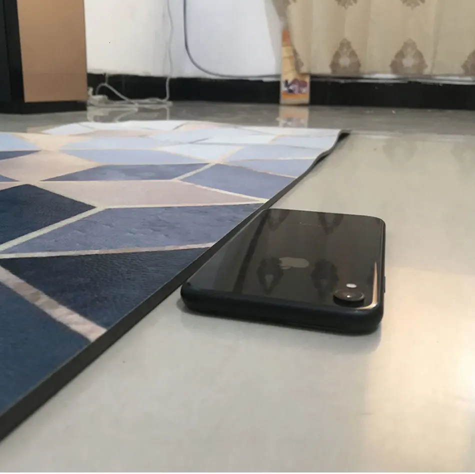 RFWCAK Kitchen Carpets PVC Leather Floor Mats Large Floor Carpets Doormat Bedroom Tatami Waterproof Oilproof Tapete Kitchen Rugs