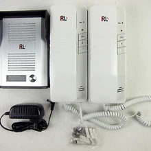 XinSiLu здание проводной аудио домофон домашней безопасности домофон аудио телефон двери, внутренние единицы функция внутренней связи 1V2