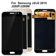 ЖК-экран для samsung Galaxy J2 J200F J200M J200H ЖК-дисплей сенсорный экран дигитайзер стеклянная сборка+ инструмент Аксессуары для телефонов