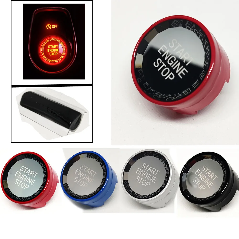 Car Engine Start Button Sticker Styling For BMW 1 2 3 4 5 6 7 Series F20 F21 F22 F23 F30 F34 F10 F18 F12 F07 F01 F02