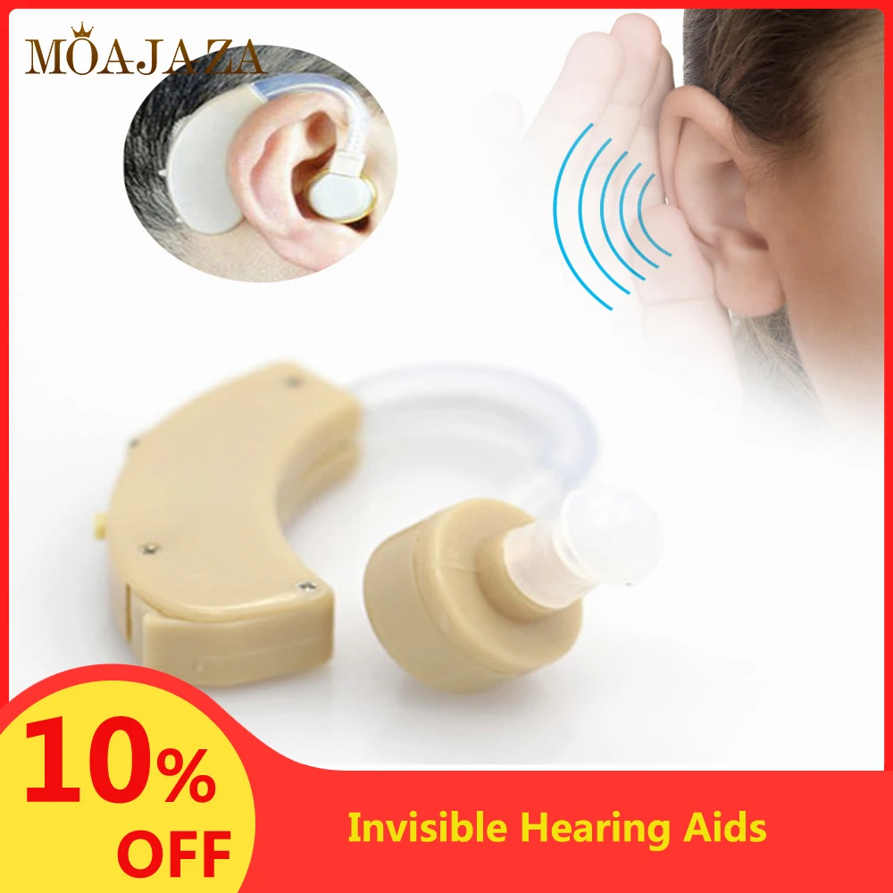  Invisible Hearing Aids for Deafness Volume Adjustable Sound Amplifiers Voice Enhancer Behind The Ea