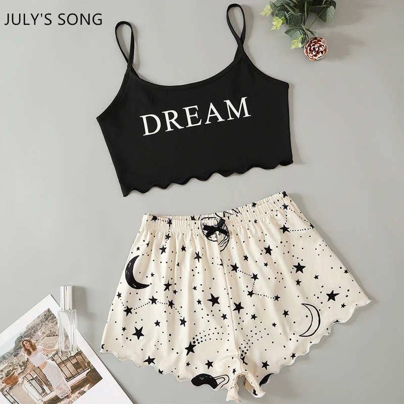 July's Song Summer Pajamas Set Cow 