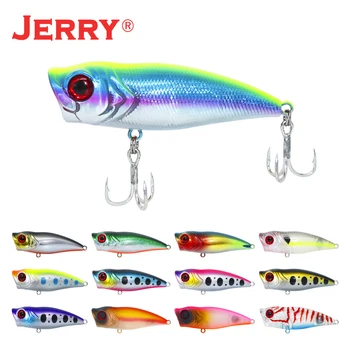 

Jerry Doris 55mm popper floating surface top water hard plastic bait bass fishing lures
