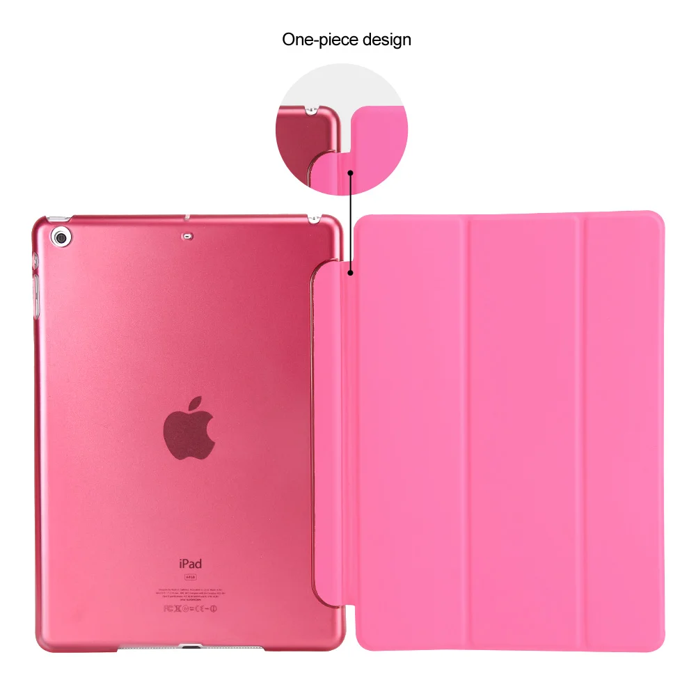 Кожаный чехол для Apple iPad Mini 4 5 модный умный + Прозрачный A1550'A1538 A2133 A2124|Сумки и