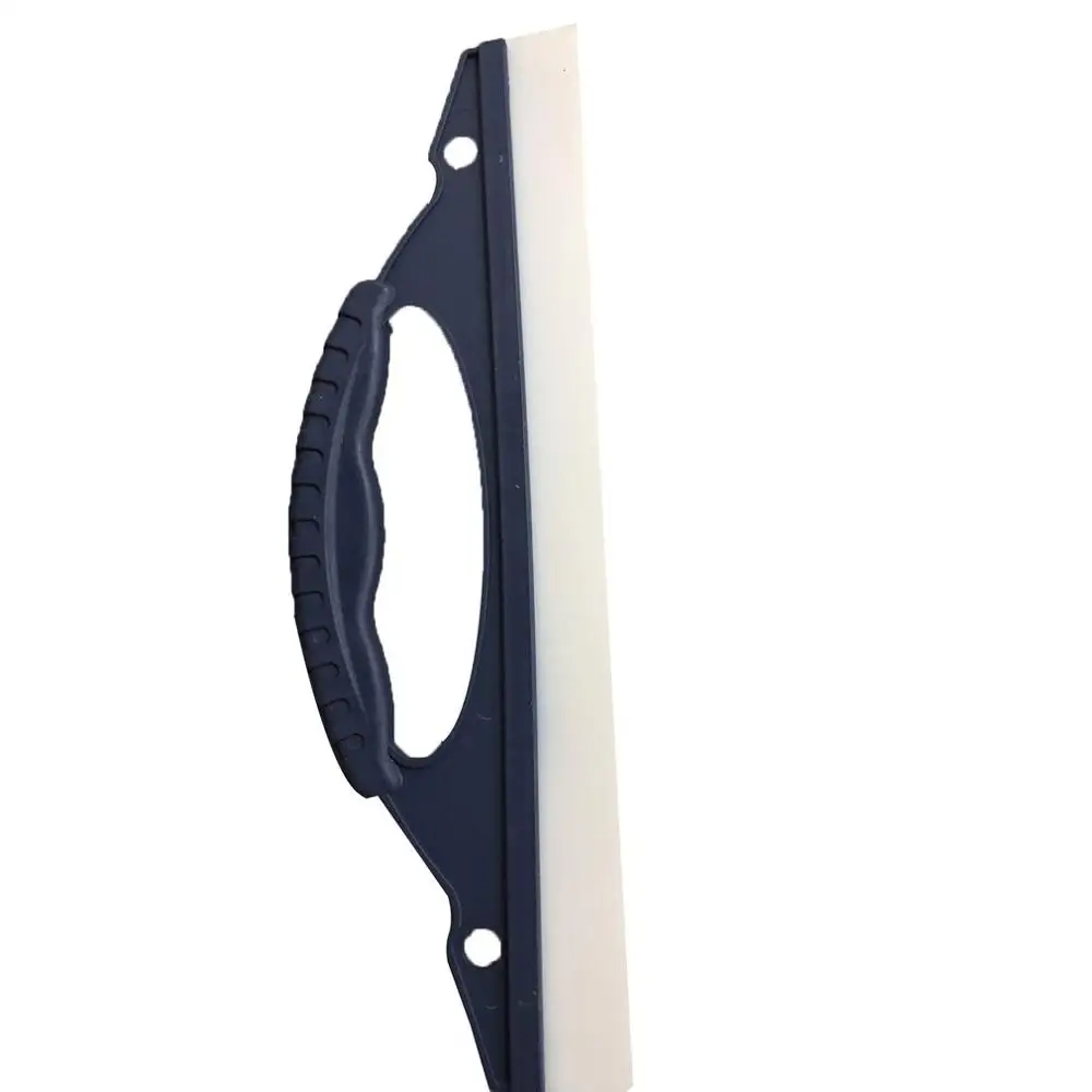Shower Squeegees,Shower Wiper Silicone Shower Squeegee Window Squeegees Rubber Blade Wooden Wiper,30cm