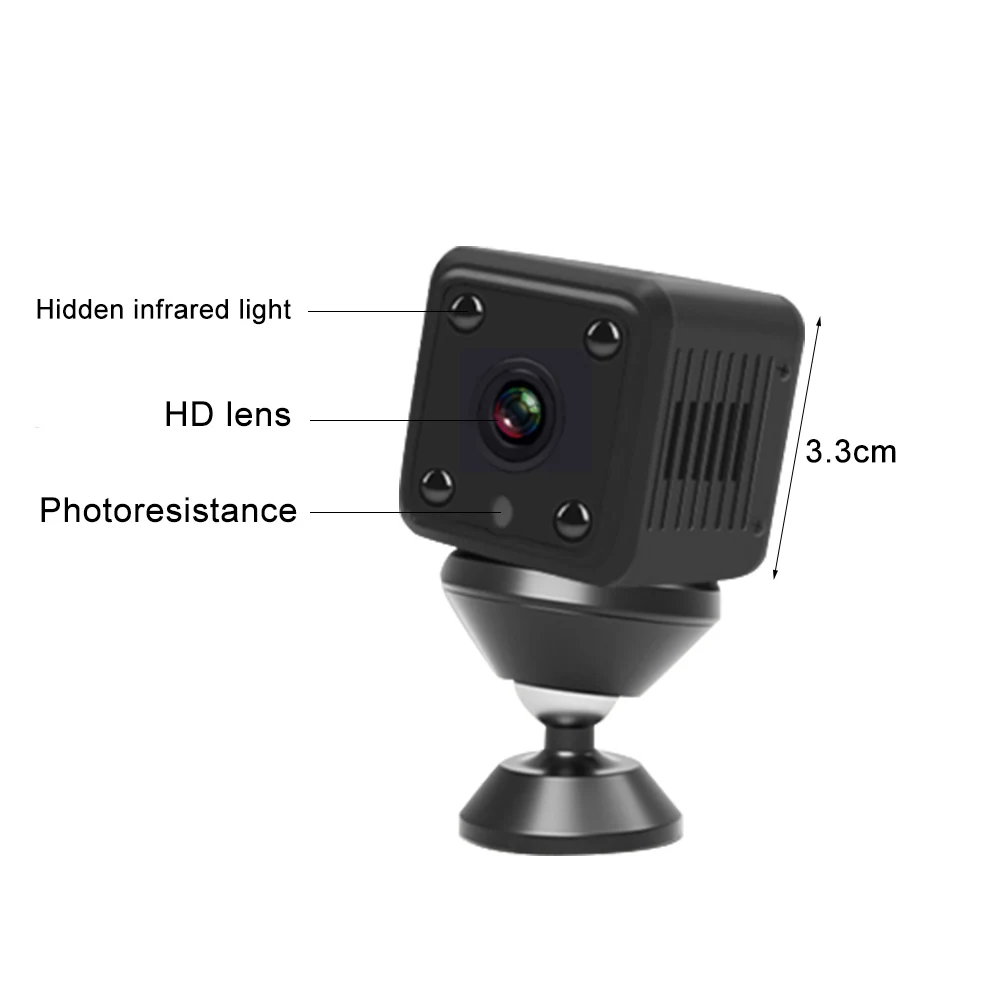 1080P Беспроводная мини ip-камера HD датчик ночного видения wifi камера безопасности удаленный монитор маленькая камера беспроводная камера наблюдения