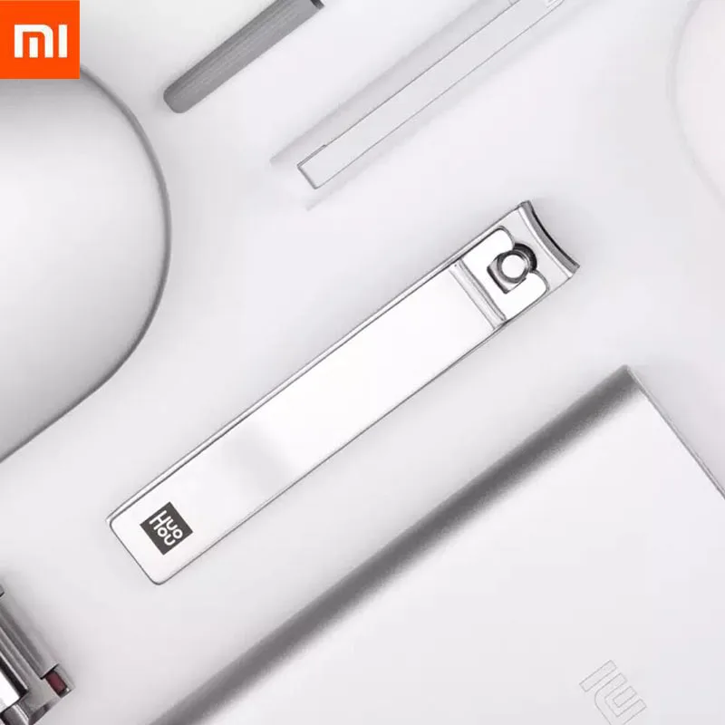 Xiaomi Mijia Huohou машинка для стрижки ногтей из нержавеющей стали профессиональный триммер для ногтей высокое качество инструмент для стрижки ногтей