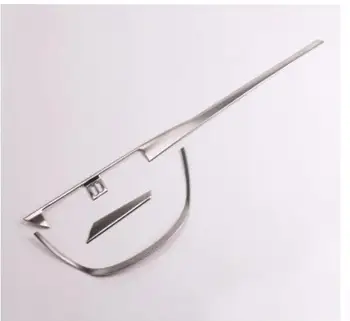 

For Toyota Corolla 2014 2015 2016 2017 2018 ABS Chrome Car Instrument panel Dashboard center console trim 3pcs