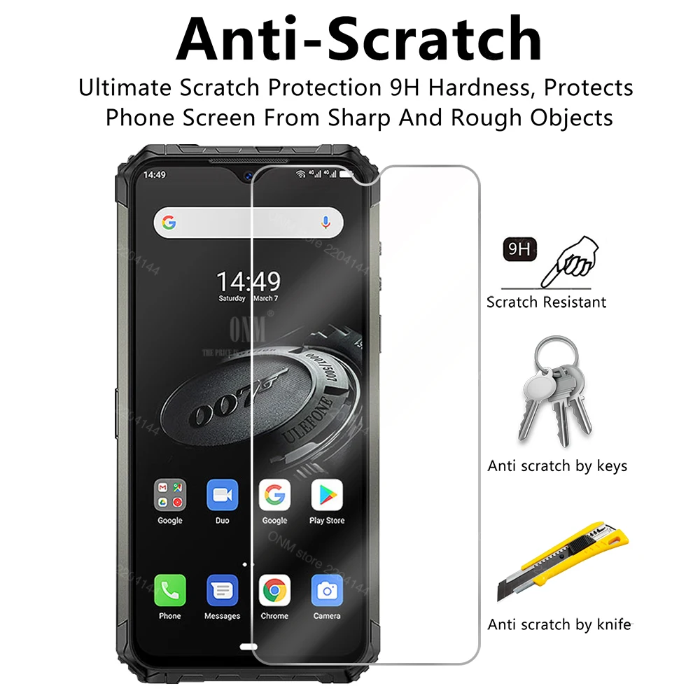 10 шт. закаленное стекло для Ulefone Armor 7E 7 6S 6E 5S X5 Защитная пленка экрана X5|Защитные