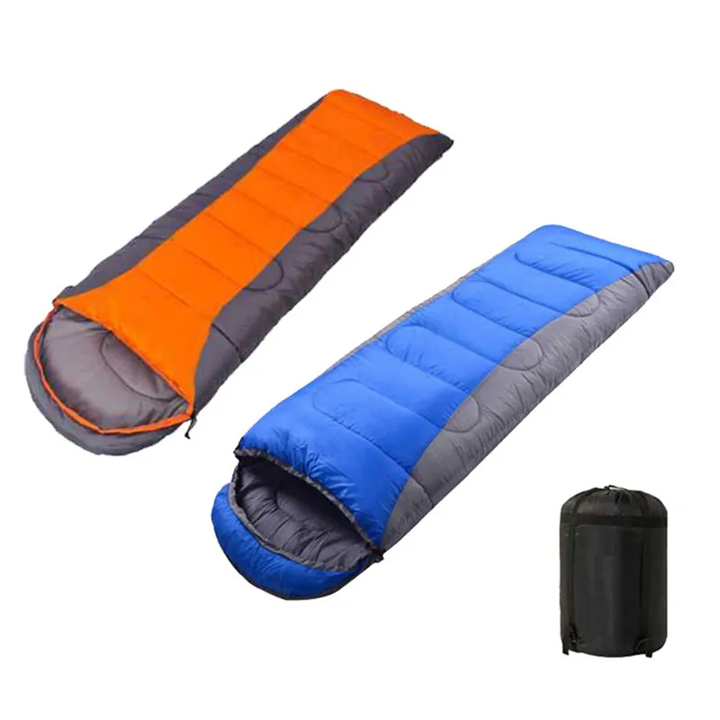 Открытый Взрослый кемпинг спальный мешок легкий теплый конверт водонепроницаемый спальный мешок для путешествий на открытом воздухе Пешие прогулки