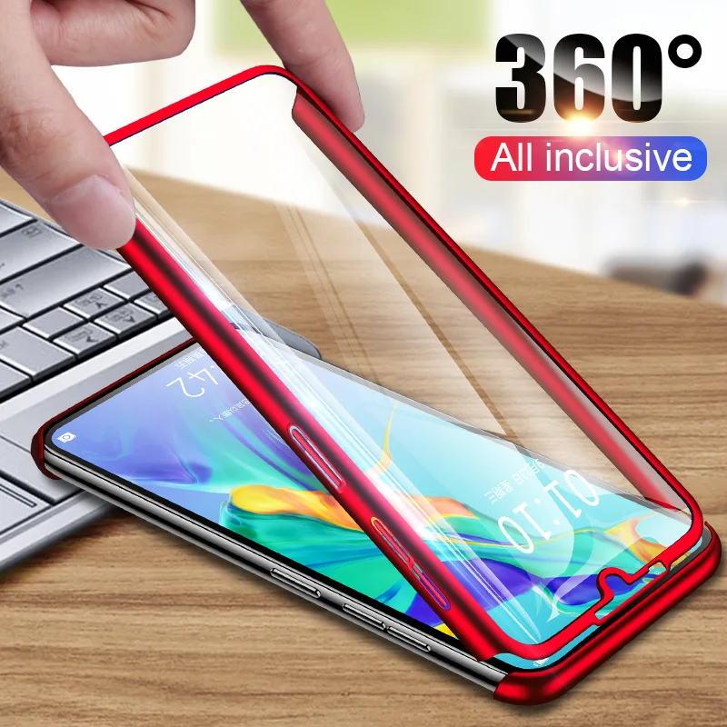 

ZNP Luxury 360 Degrees Phone Case For Xiaomi Redmi Note 5 6 7 8 Pro Case Full Cover Case For Redmi 7 7A K20 Pro Shell Capa Coque