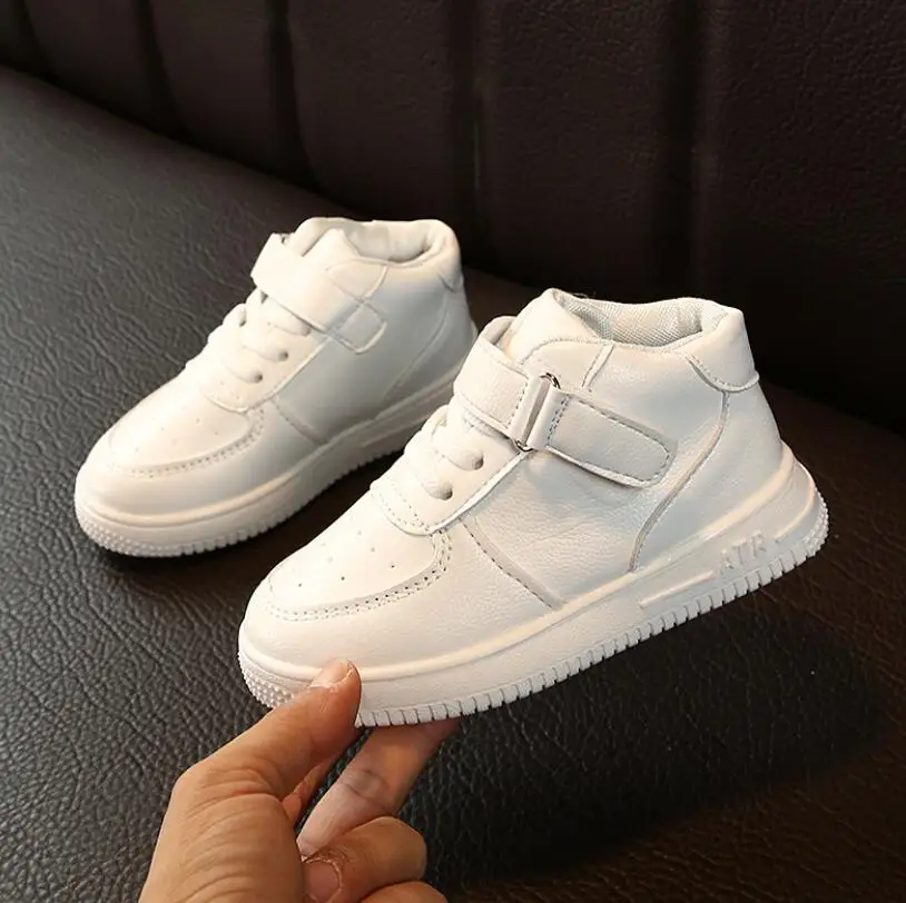 

2021 Spring Brand Kids Sneakers Girls Shoes Boys Casual Children Sports Shoes Leather Child Running Shoes Chaussure Enfant