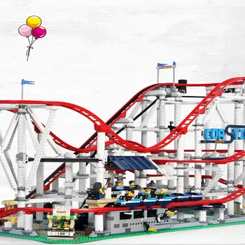 

Lepinblock 15039 the 10261 scooter fun model coaster set building blocks Bricks Toy Model 10247