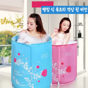 

Bathtub Adult Folding Bath Tub Kids Children Swimming Pool Bathtub Infant Plastic Bath Bucket Non-Slip Tubs Bath Accessories