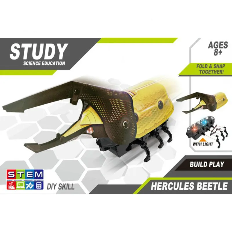 

Young Students DIY Toy Set Science Series Creative Power Crawling Insect Science Experiment Puzzlenew