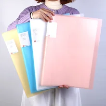 1 шт. A3 Дисплей книга 20 Вт, 30 Вт, 40/60 страница прозрачной вставкой папка документа, сумка для хранения для банка Campus файл офисном рабочем месте Семья