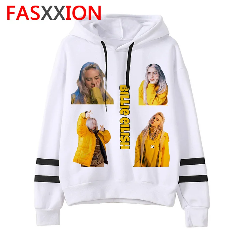 Billie Eilish Толстовка для женщин/мужчин эстетические толстовки ulzzang графическая забавная одежда уличная Корейская с капюшоном негабаритная уличная одежда