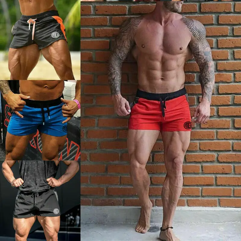 Summer Men Fit Shorts Bodybuilding 