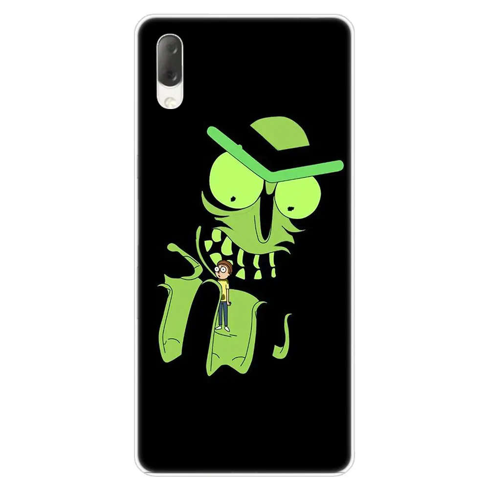Рик и Морти Мода жесткий чехол для Sony Xperia L1 L2 L3 X XA XA1 XA2 XA3 ультра 10 плюс E5 XZ XZ1 XZ2 компактный XZ3 XZ5 20 крышка