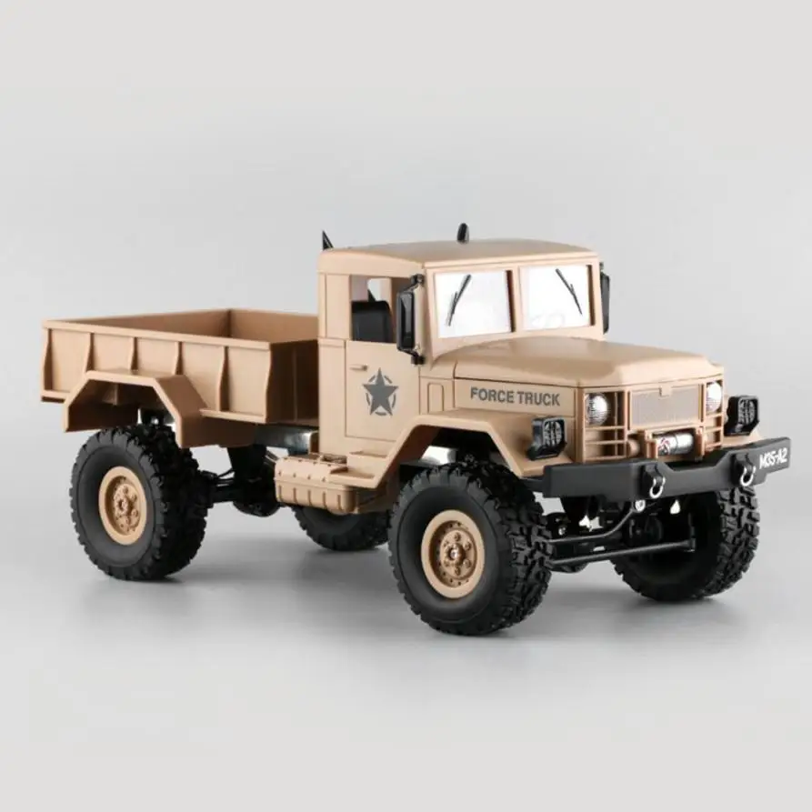 Военный Радиоуправляемый грузовик армии 1:16 4WD гусеничные колеса гусеничный внедорожный автомобиль RTR игрушка радиоуправляемые автомобили новые игрушки для грузовых автомобилей RC W805