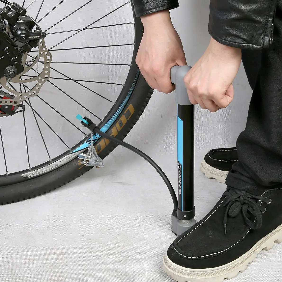 130psi велосипедный насос высокого давления Presta Schrader Клапан с многофункциональным газовым соплом велосипед мотоцикл автомобиль мяч надувная игрушка