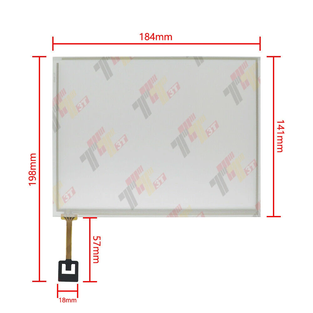 8.4 Touch Screen Digitizer Compatible with Chrysler Dodge Maserati Uconnect 3 RB5 RE2 Radio Navigation Display Monitor
