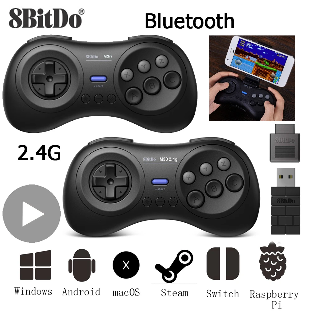 

8bitdo Gamepad Joystick For Nintend Nintendo Switch Control Phone Android iPhone PC Sega Mega Drive Game Pad Joypad Controller