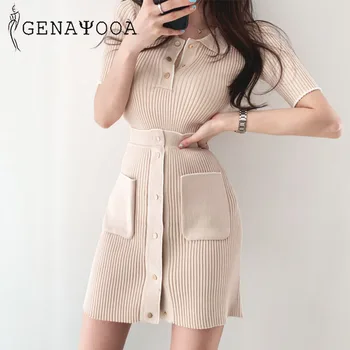 

Genayooa Office Lady Skirt Set Woman Summer Polo Tshirt Mini Skirt Two Piece Set Stretch 2 Piece Set Women Two Piece Outfits