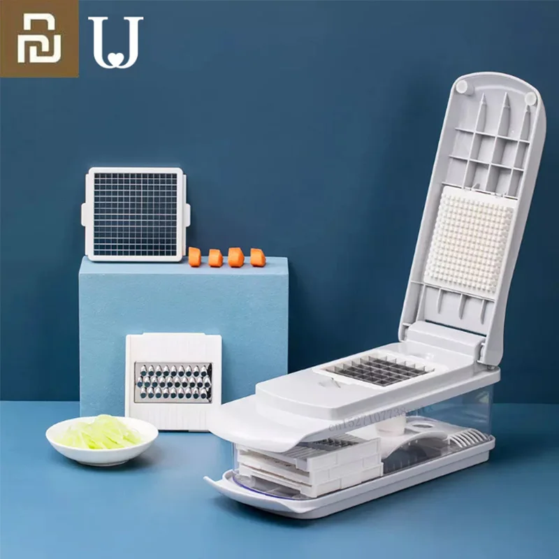 

Xiaomi Mijia JJ Vegetable Chopper Slicer Dicer Veggie Food Cutter Onion Chopper Manual Fruit Potato Peeler for Cabbage Carrot