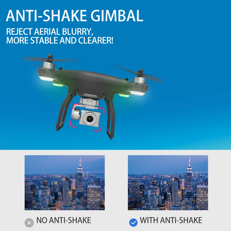 US $106.21 Halolo X35 Drone Gps Wifi 4k Hd Camera Profissional Rc Quadcopter Brushless Motor Drones Gimbal Stabilizer 30Minute Flight