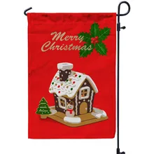Год Рождество садовый баннер оформление дома баннер сад флаг 30x45 см Рождественский подвесной баннер наружный Двор Газон