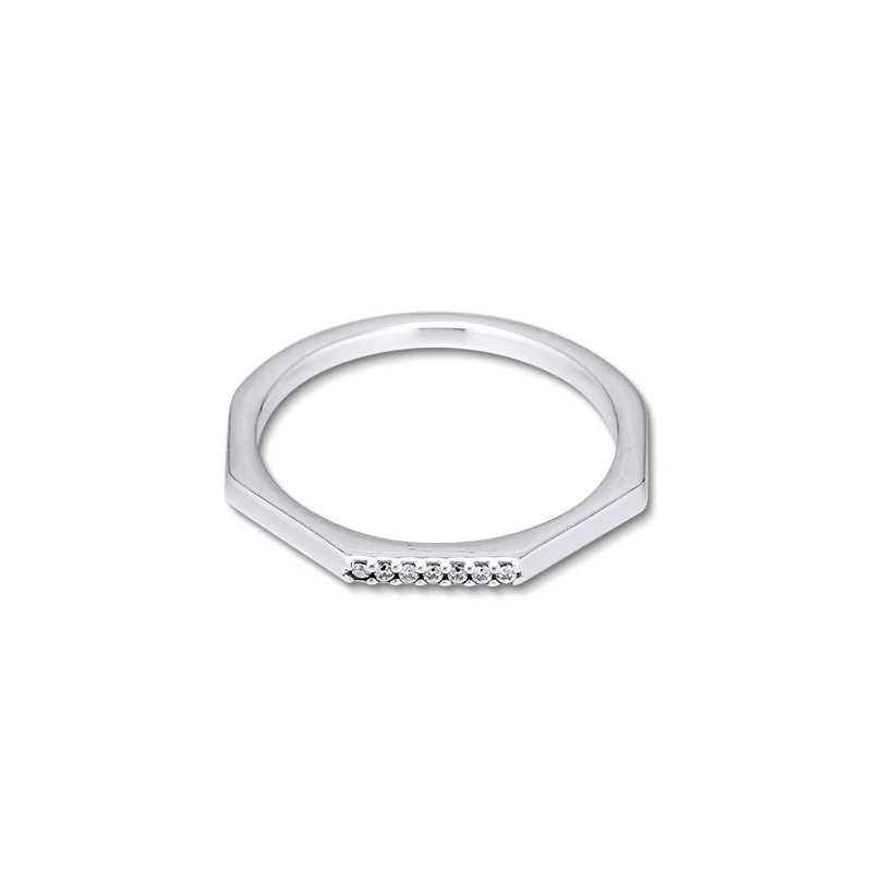 Кольцо CKK многогранные кольца для женщин Anel Feminino 925 ювелирные изделия из стерлингового серебра Wedding Mujer Свадебные обручальные кольца
