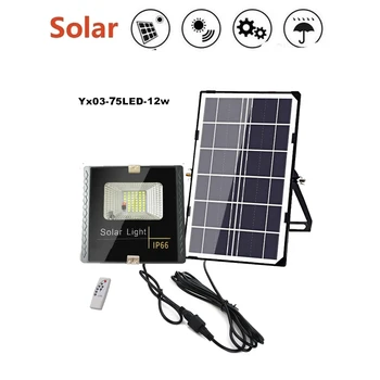 

solar light lamp floodlight Powered Panel LED Spot Landscape Outdoor Garden Path Lawn Street Yard Decoratoin Luminaria indoor re