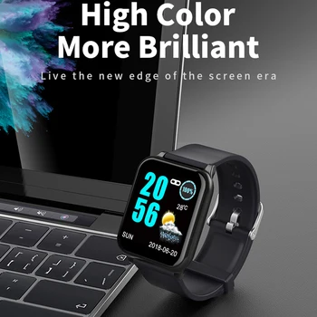 

1.3" IP67 Bluetooth Smart Watch Waterproof Wristband Heart Rate Blood Pressure IPS Screen Smart Wrist Watch Sport Bracelet