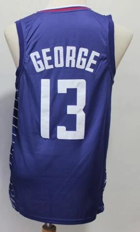 As photo Мужские майки Kawhi#2 Leonard Paul#13 - Цвет: As photo