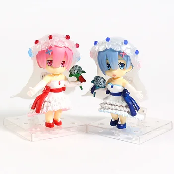 

Anime 1/10 Scale Painted Figure Re: Zero Starting Life In Another World 2pcs/set Wedding Dress Ver. Rem & Ram Action PVC Figure