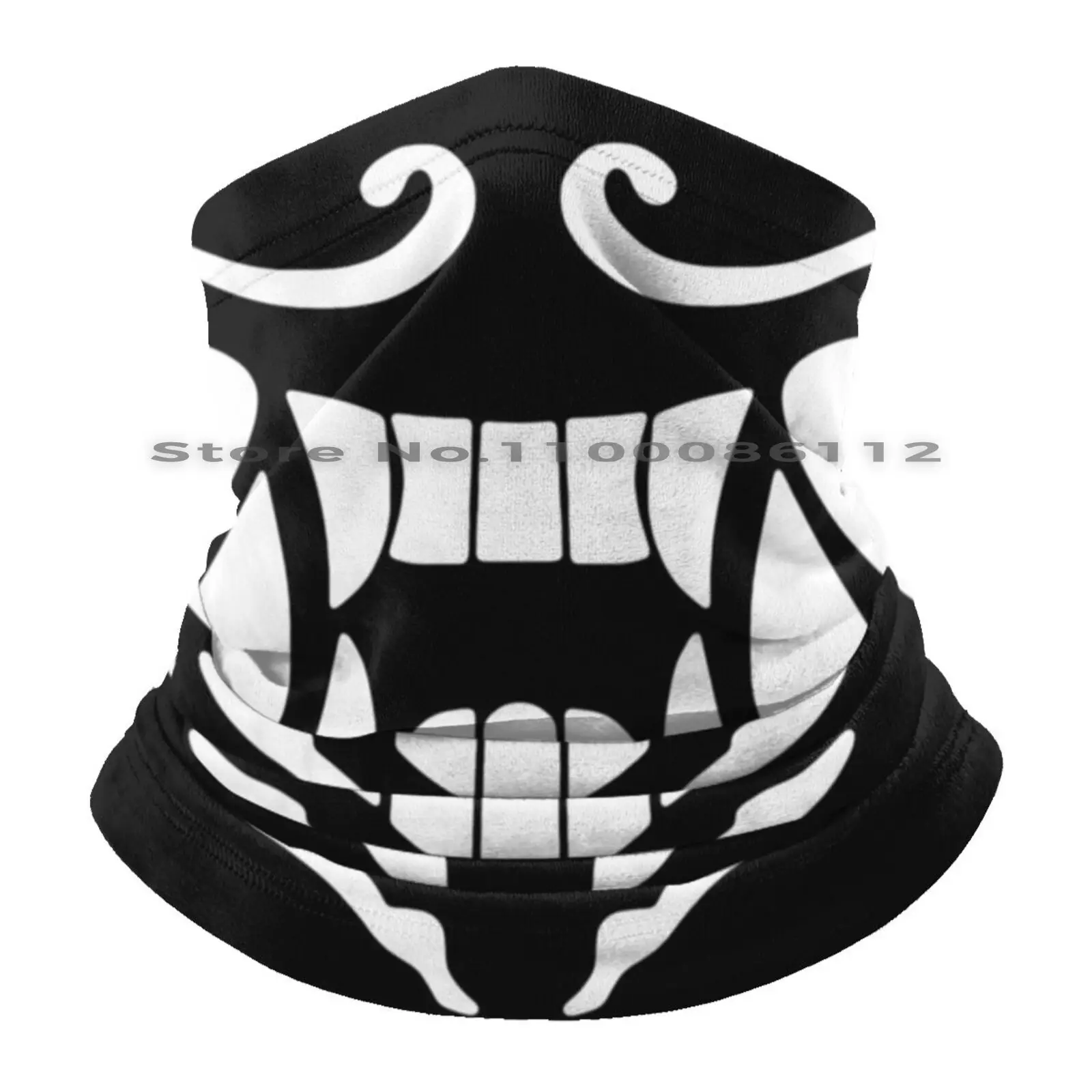 Kda akali máscara facial beanies malha chapéu kda akali oni máscara facial liga brimless malha chapéu skullcap presente casual criativo