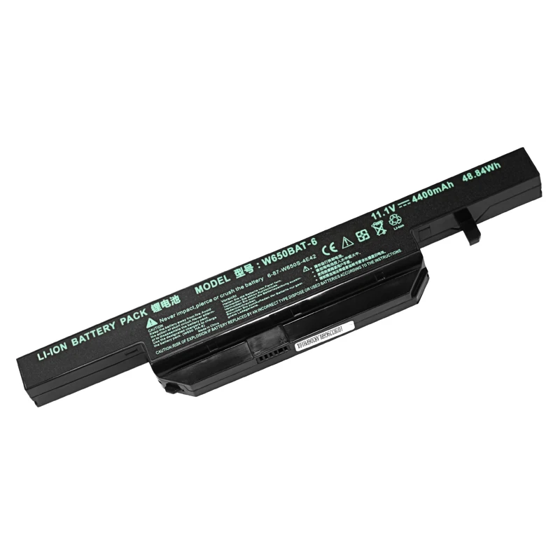 Golooloo 11 1 V 4400MaH аккумулятор для ноутбука Clevo W650BAT 6 w650bat K610C I5 G150SG K650D K750D G150TC G150MG K4 K5 P4