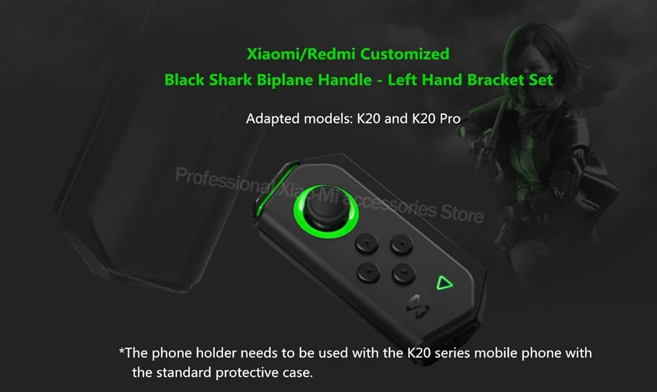 Геймпад Xiao mi Black Shark для Red mi K20/K20 Pro, портативный игровой контроллер Bluetooth, механический рельс для mi 9/9T