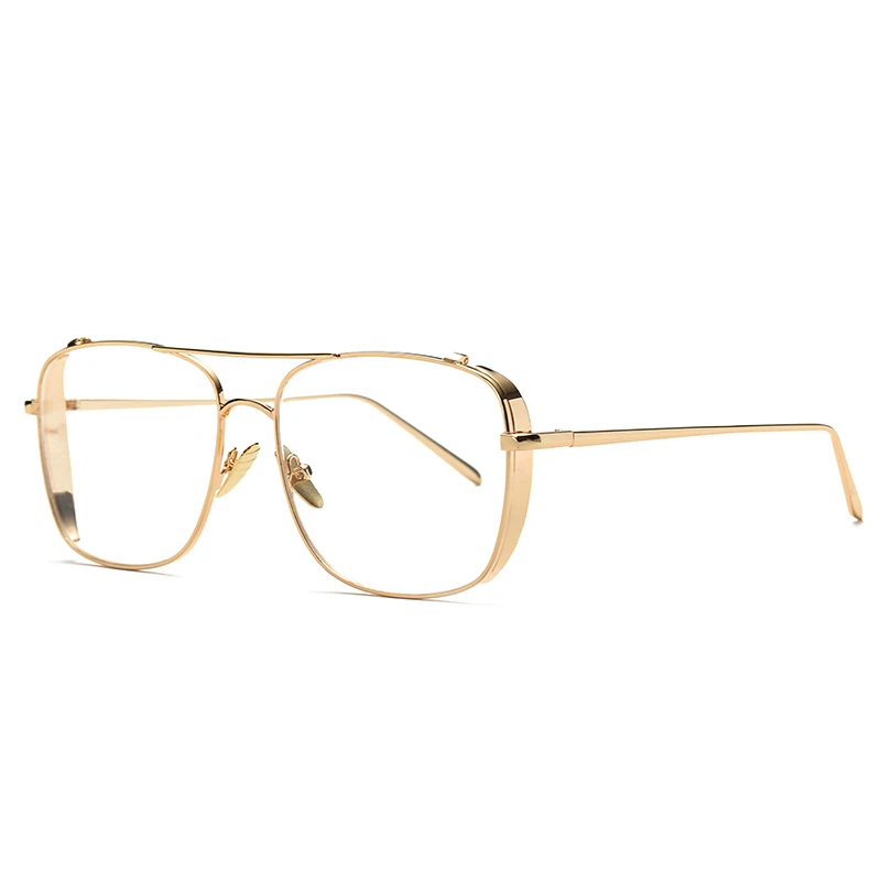 Seemfly оптические очки с оправой из сплава оправа для женщин и мужчин негабаритных роскошных прозрачных оправа для очков при близорукости очки мужские женские очки